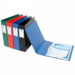 SP- BINDER MARBIG A4 3D 50MM ENVIRO DELUXE BLACK