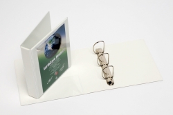 SP- BINDER INSERT EARTHCARE A4 3 D-RING 40MM WHITE
