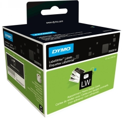 LABEL DYMO LABELWRITER 51X89 APPOINT CARD/NAME BADGE 300 NON-ADHES
