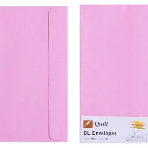 ENVELOPE QUILL DL 80GSM MUSK PK25