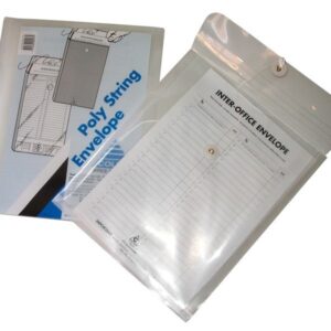 POLY STRING ENVELOPE COLBY C4 155A CLEAR
