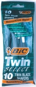 SP - SHAVER BIC TWIN EASY SENSITIVE PK10