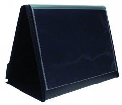 SP- DISPLAY BOOK COLBY A4 260L EASEL L/SCAPE BLACK FIXED 20PG