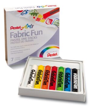 PASTEL PENTEL FABRIC FUN DYE STICKS BX7
