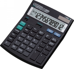 CALCULATOR CITIZEN CT-666 12-DGT REPLAY (DUAL PWR)
