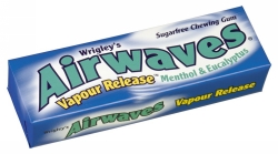 CONF WRIGLEYS AIRWAVES MENTHOL EUCALYPTUS