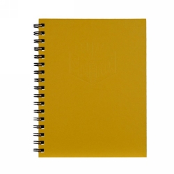 NOTEBOOK SPIRAX 511 A5 H/C YELLOW