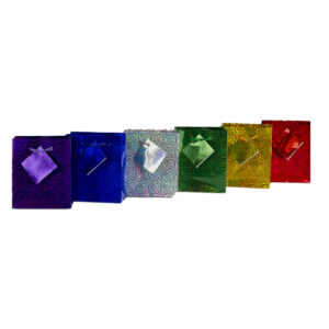 GIFT BAG DELUXE HOLOGRAPHIC 110X130X60MM SMALL