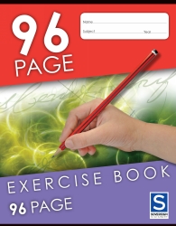 EXERCISE BOOK SOVEREIGN 225X175MM 8MM RULED 96PG A5