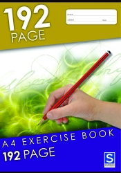 EXERCISE BOOK SOVEREIGN A4 8MM RULED 192PG