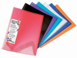 DISPLAY BOOK COLBY A4 H253A HARLEQUIN BLUE 10P