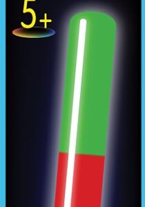 GLO STICK ALPEN LIGHT 21CM 3 ASST COL GRN/YEL/RED