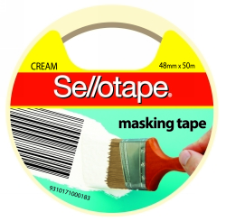 TAPE MASKING SELLO 48MMX50M CREAM