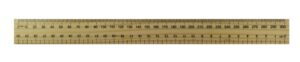 30CM /MM WOODEN RULER*