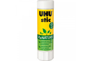 GLUE STIC UHU 40G RENATURE (21516)