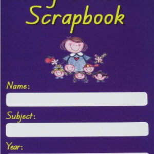My School Scrapbook (purple) Year 1, half page ruled 330mm x 240mm
