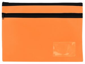 PENCIL CASE CELCO 345X264MM PREMIUM LARGE BRIGHTS 2 ZIP