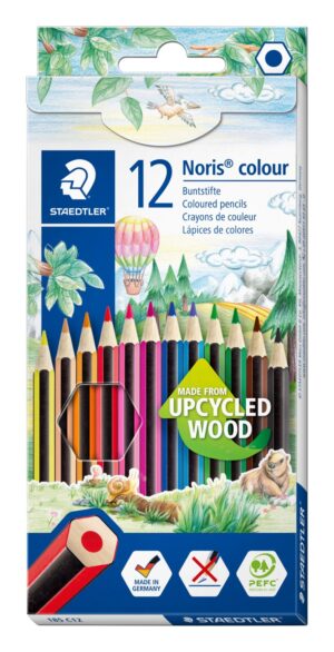 PENCIL COLOURED STAEDTLER NORIS COLOUR PK12