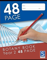 BOTANY BOOK SOVEREIGN 225X175MM YEAR 2 RULED
