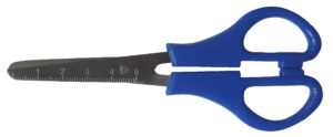 SCISSORS GNS 130MM SCHOOL BLUE