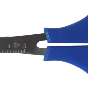 SCISSORS GNS 130MM SCHOOL BLUE