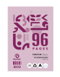 EXERCISE BOOK OLYMPIC A4 ECO RECYCLED YR3/4 RED BLUE LINES 96PG