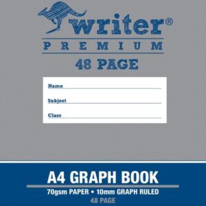 GRID BOOK WRITER PREMIUM A4 48PG 10MM BOAT