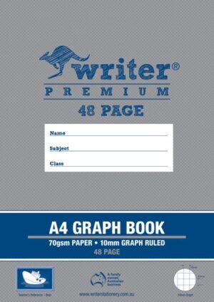 GRID BOOK WRITER PREMIUM A4 48PG 10MM BOAT