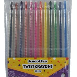 CRAYONS SCHOOLPRO TWISTABLE WLT12