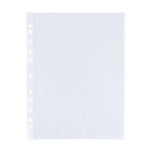 SHEET PROTECTORS STAT A4 40 MICRON PER UNIT*