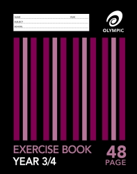 EXERCISE BOOK OLYMPIC YEAR 3/4 48PG 9x7 *