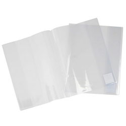BOOK SLEEVES GNS 335X245MM CLEAR