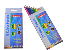 Pencils Coloured Belgrave pack 12