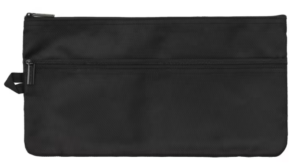 pencil case 2 zip name insert