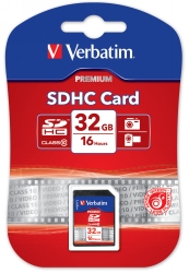 MEMORY CARD VERBATIM SDHC 32GB