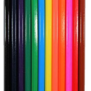 PENCIL COLOURED SCHOOLPRO HEXAGON BX12