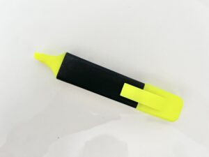 yelloow higholighters